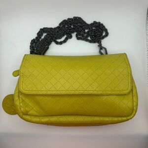 Bottega Veneta Intrecciato Small Olympia Expandable Chain Crossbody